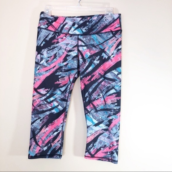 Fabletics Crop Brushstroke Print Legging - Small - Picture 10 of 10